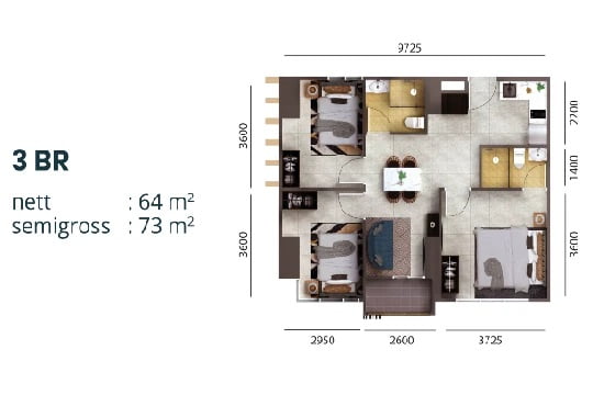 Cleon Park Apartment